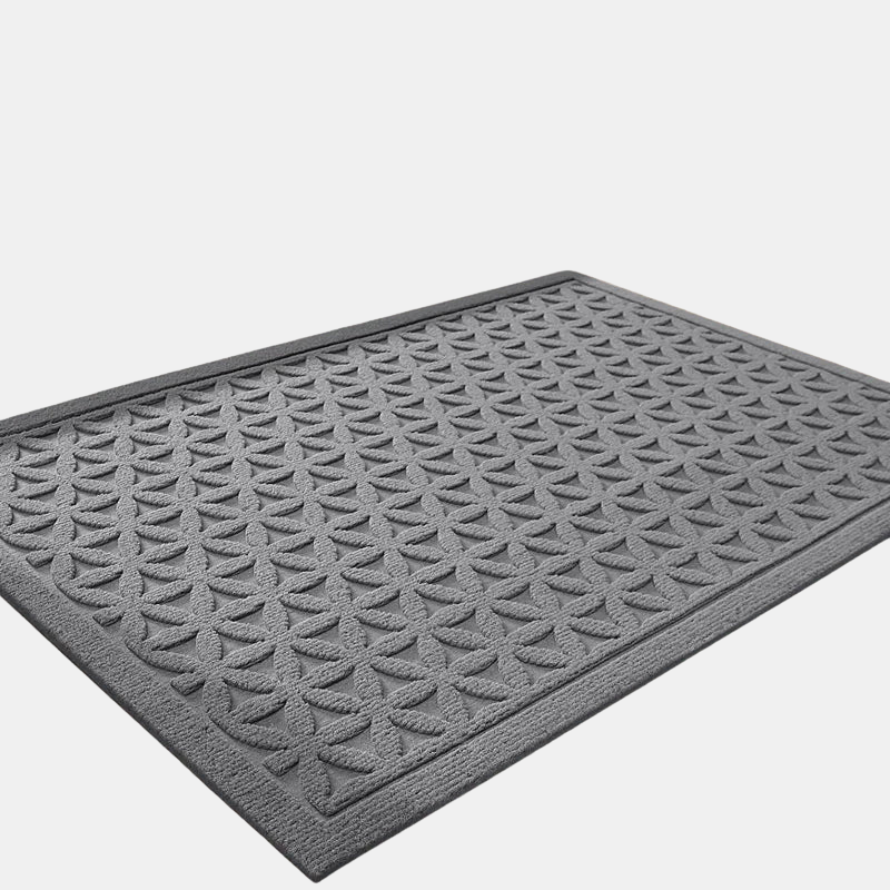 Gummimåtte – Skridsikker, Vandabsorberende & Let at Vedligeholde Gulvmåtter og tæpper Tech Butik Grå B 45cm x 75cm