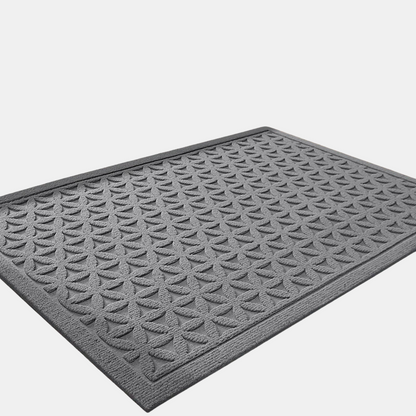 Gummimåtte – Skridsikker, Vandabsorberende & Let at Vedligeholde Gulvmåtter og tæpper Tech Butik Grå B 45cm x 75cm