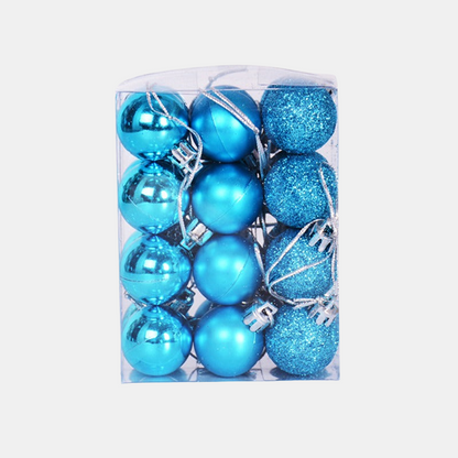 Farverige Hængende Julepynt – Bæredygtige Dekorationer til Indendørs Brug Julepynt Tech Butik Himmelblå