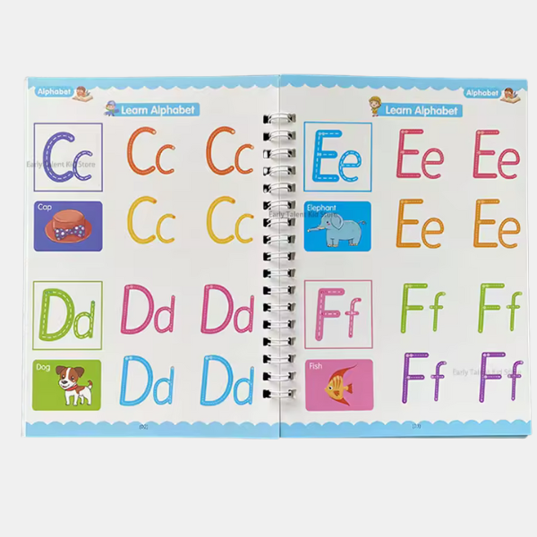 Genanvendelig Sporing af Arbejdsbog – Lærig, Sjov og Pædagogisk for Børn Tech Butik