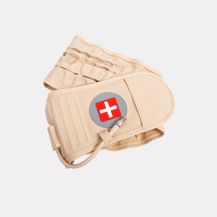 Dekompressionsbælte til Rygsmerter – Let Støttende Kropsbælte for Holdning og Langvarig Lindring Rygstøttebælter Tech Butik 60 - 140 cm Lys beige (Næsten udsolgt)