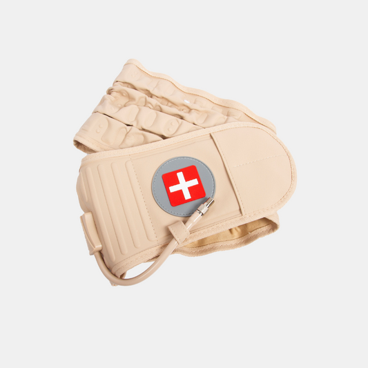 Dekompressionsbælte til Rygsmerter – Let Støttende Kropsbælte for Holdning og Langvarig Lindring Rygstøttebælter Tech Butik 60 - 140 cm Lys beige (Næsten udsolgt)