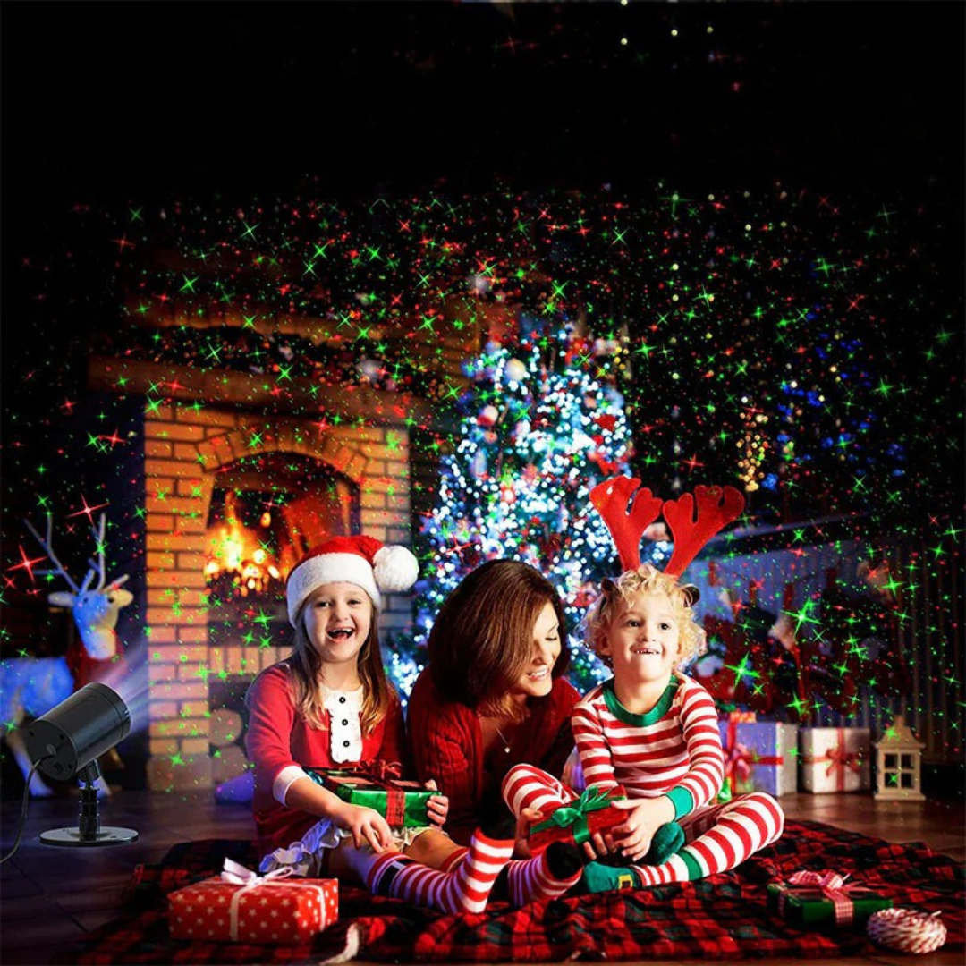 Udendørs Laserlysprojektor – Oplys Dit Hjem Denne Jul Tech Butik