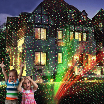 Udendørs Laserlysprojektor – Oplys Dit Hjem Denne Jul Tech Butik