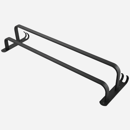 Væghængt Badeværelseshåndklædeholder med Flere Niveauer og Krog Stativ Tech Butik 2 Bar 40 Cm