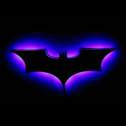 Væglampe i Batman-Stil med Ikonisk Emblem Stemningsbelysning Tech Butik