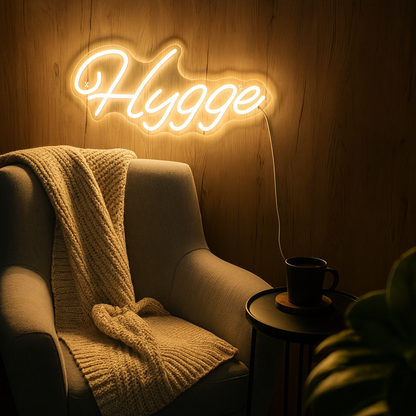 Dæmpbar LED Cozy Neon Væglampe – Ideel til Stuen og Moderne Indretning Lamper Tech Butik