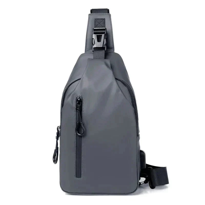 Vandtæt Anti-tyveri Crossbody Taske til Hverdagssikkerhed Tasker Tech Butik Grå