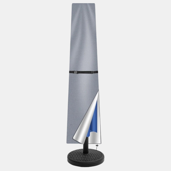 Vandtæt Paraplyovertræk – Beskyttelse til Haveparasol og Udendørs Brug Outdoor Tech Butik Grå 170x35cm