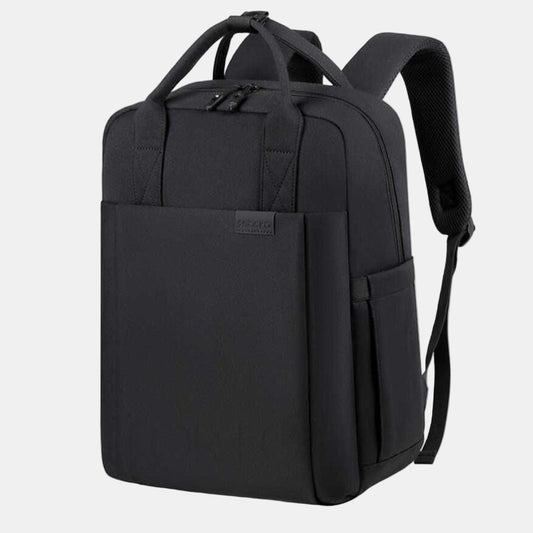 Vandtæt og Stødsikker Rygsæk til Laptop til Arbejde og Rejse Tasker Tech Butik Sort