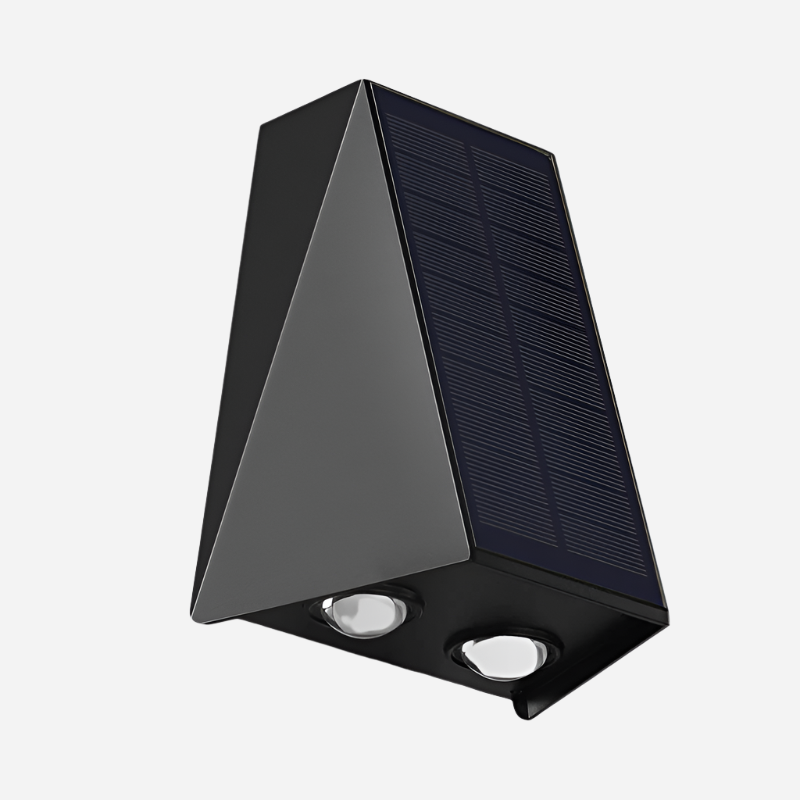 Vandtæt solcelle-væglampe op og ned Lamp Tech Butik B 1 gang