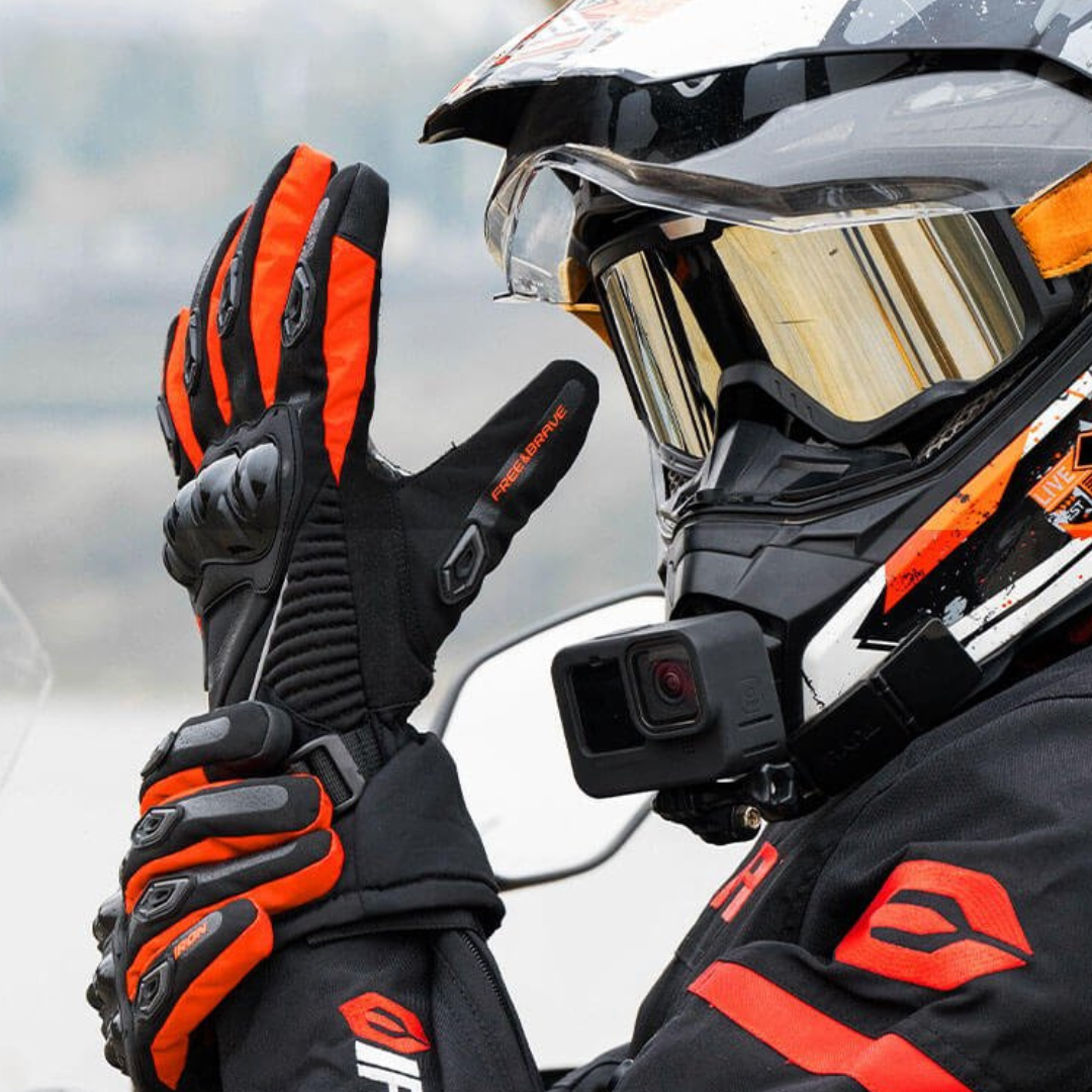 Vandtætte Isolerede Motorcykelhandsker til Vinterkørsel Motorcykelhandsker Tech Butik