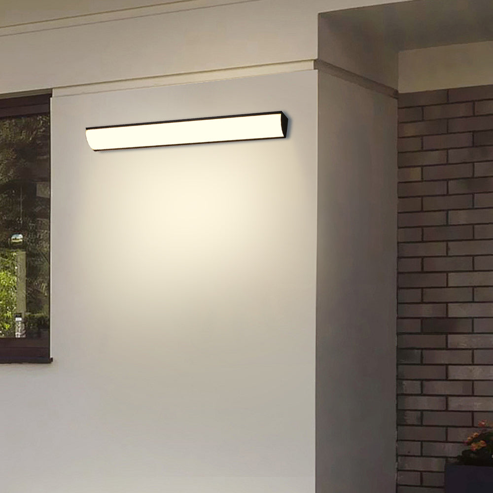 Vandtæt LED Væglys med Minimalistisk Design – Holdbar Udendørsbelysning for Stil og Sikkerhed Udendørs belysning Tech Butik