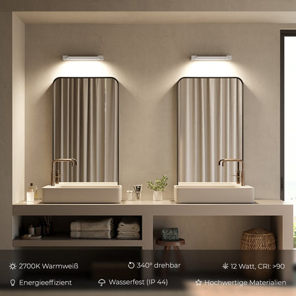 Moderne LED Væglampe – Minimalistisk Glans i Bevægelse Væglamper Tech Butik