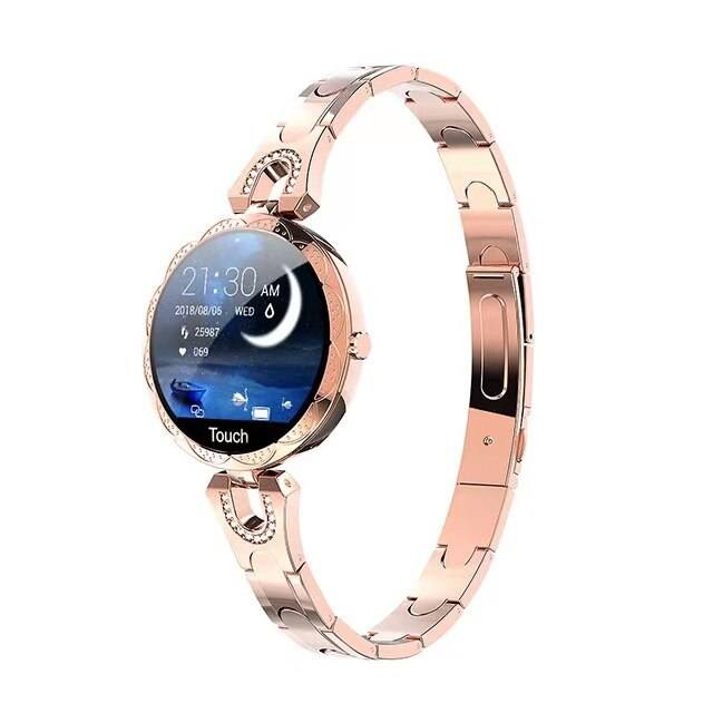 Vandtæt Fitness Smartwatch – Smart Fitness & Wellness Følgesvend Bærbar teknologi Tech Butik Guld