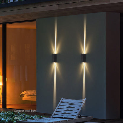 Vandtæt Udendørs Væglampe i Aluminium – Modern LED Belysning til Haven Væglamper Tech Butik