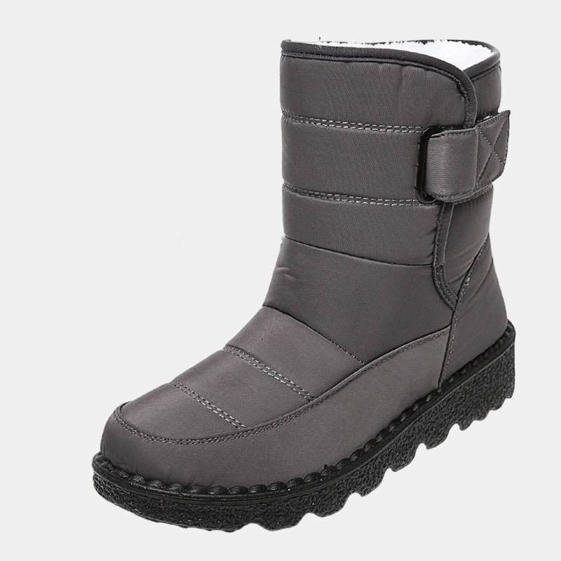 Vandtætte Sne Støvler med Anti-Slip Såler – Vinterstøvler til Mænd og Kvinder Sneakersneakers Tech Butik Grå 36