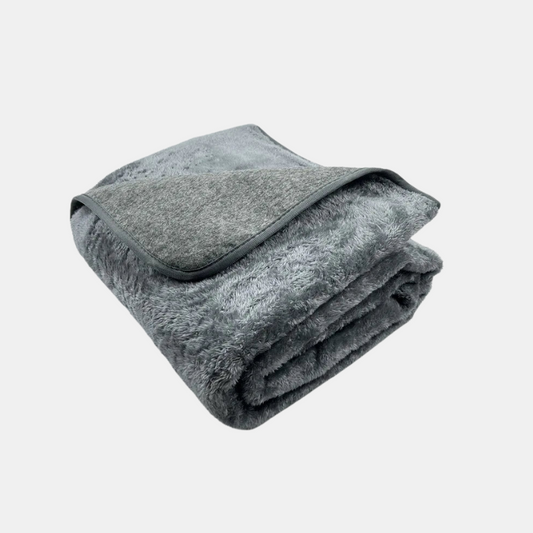 Varmetæppe til Bil – 12V Elektrisk Varme for Komfort på Vejen Bilinteriørtilbehør Tech Butik Grå 160cm x 80cm