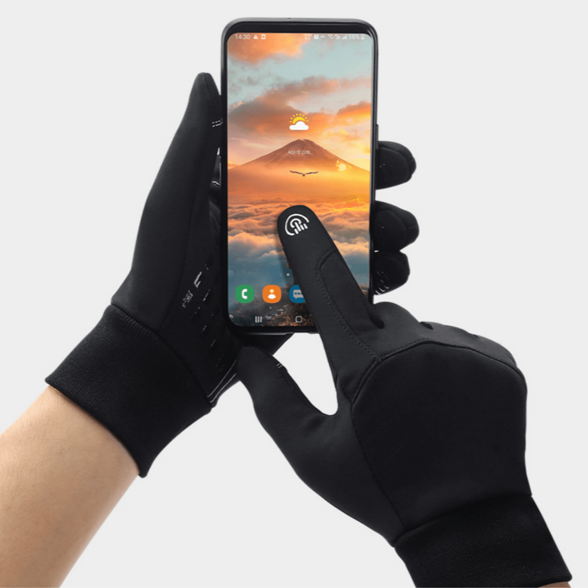 Varm & Vandtæt Vinterhandske med Touchscreen-funktion Handsker & Vanter Tech Butik