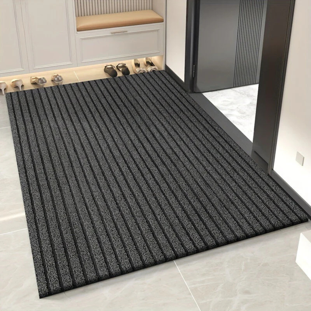Holdbar Indendørs udendørs Dørmåtte Til Hjemmets Indgang Og Terrasse Dørmåtter Tech Butik Grå 50 x 80 cm
