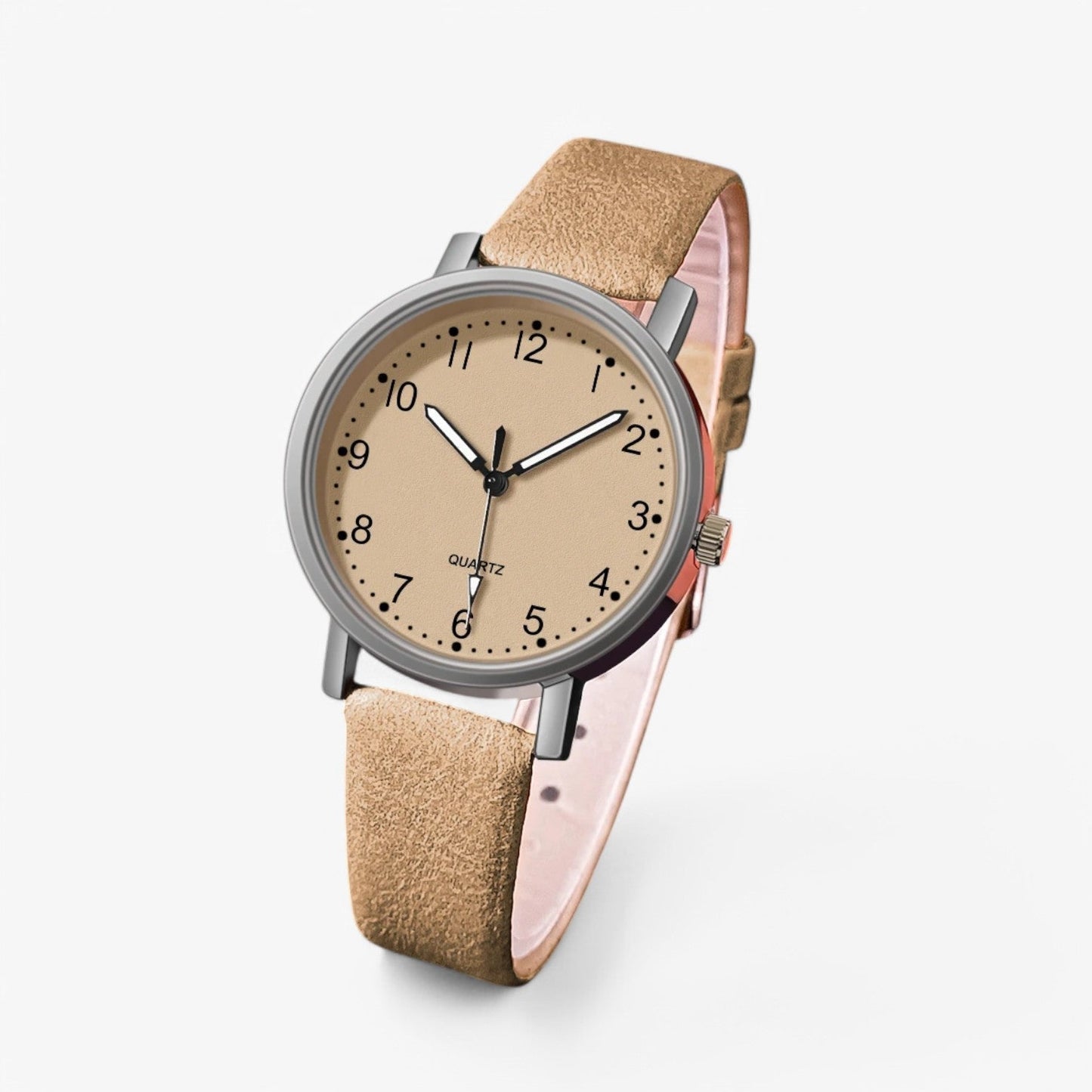 Vintage Dameur – Tidløs Elegance Møder Hverdagskomfort Ure Tech Butik Beige