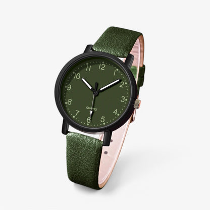 Vintage Dameur – Tidløs Elegance Møder Hverdagskomfort Ure Tech Butik Grøn
