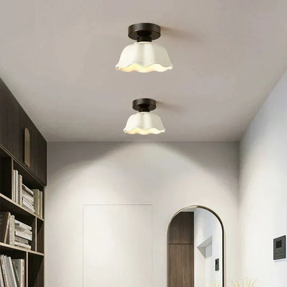 Vintage Loftlampe i Keramik & Glas – Tidløs, Varm Belysning Belysning Tech Butik