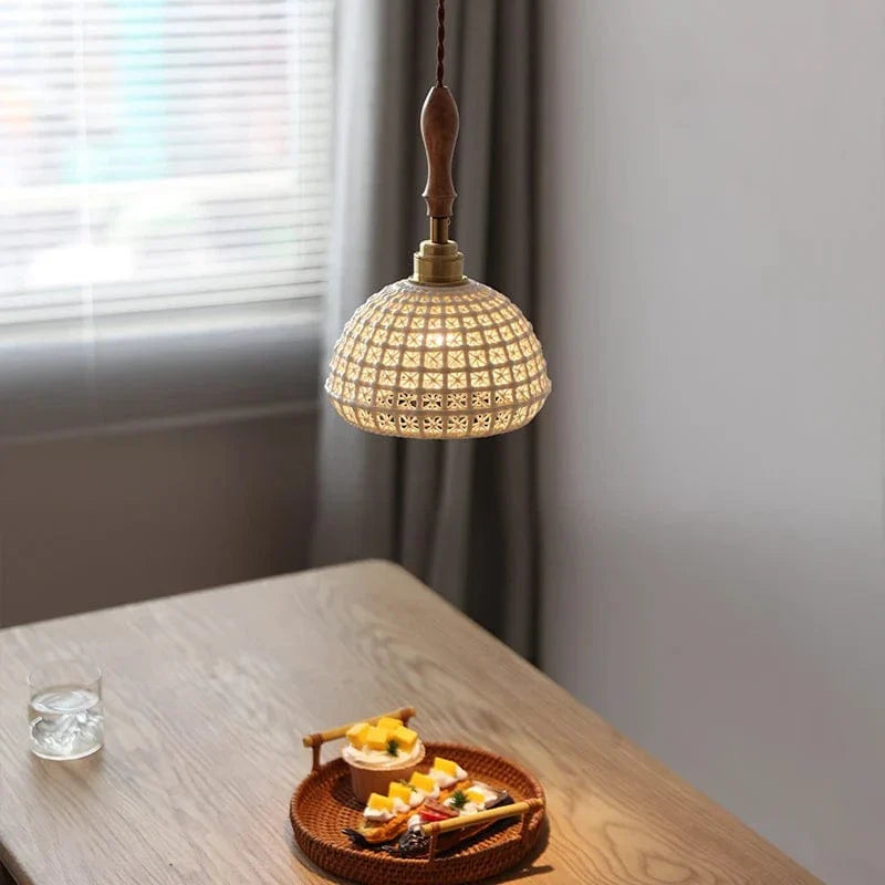 Vintage keramisk loftlampe til klassisk indretningsstil Væglamper Tech Butik