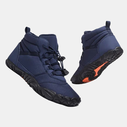 Vinter Barfodssko med Isoleret Komfort og Skridsikker Sål Sneakersneakers Tech Butik Blå 35