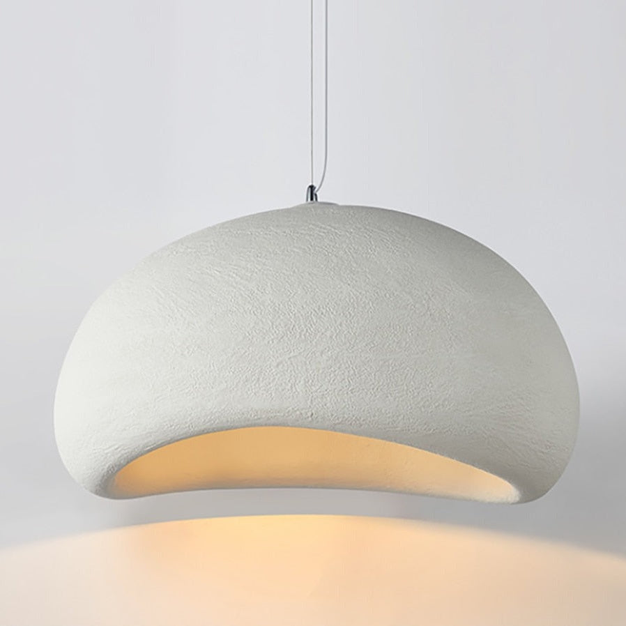 Minimalistisk Nordisk Stil Moderne Lysekrone til Elegant Indretning Pendellampe Tech Butik B - Hvid Diameter 30 x Højde 150cm(justerbar kabel) Varmt lys(2700K-3500K)