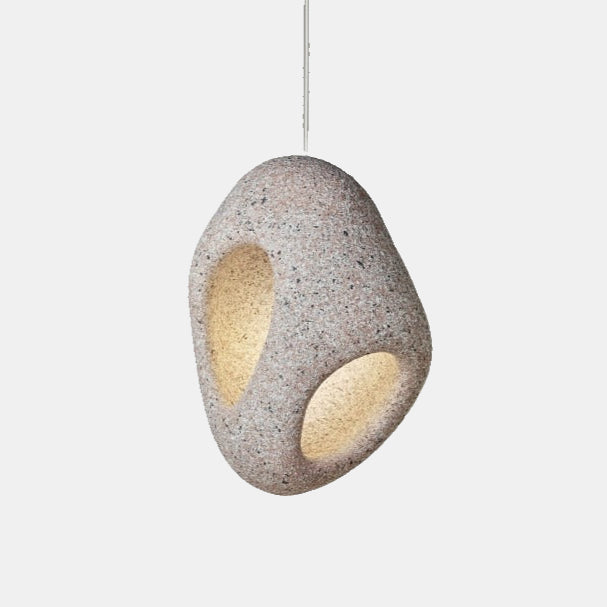 Kunstnerisk Imperfektion Loftslampe for Minimalistisk Elegance Pendellampe Tech Butik Rød Lille (39 højde x 28 længde) Varmt lys(2700K-3500K)