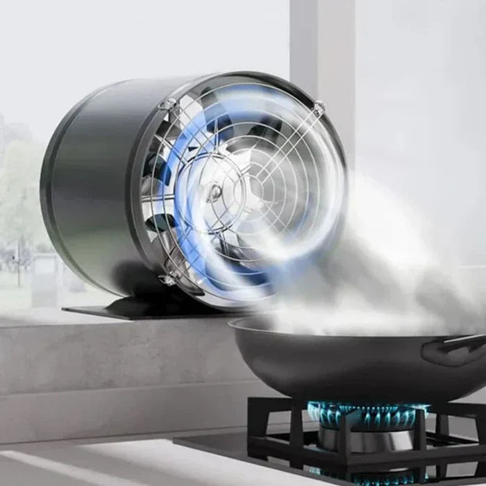 Kraftfuld og Støjsvag Udsugningsventilator – Effektiv Ventilation for et Friskt og Behageligt Rum Home Tech Butik