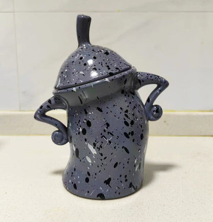 Tekande med Attitude – Halloween Dekorationskrus til Uhyggelig Sæsonstemning Decoraties Tech Butik Grå