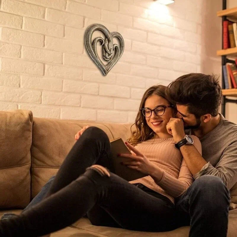 Håndformet Vægdekoration – Kunstnerisk Symbol på Evig Kærlighed til Unik Hjemmeindretning Home Decor Tech Butik