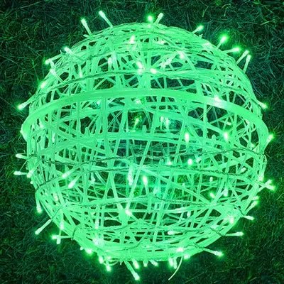 Dekorative LED-lys Kugler – Stemningsfuld Belysning til Inde- og Udebrug String Lights Tech Butik Grøn