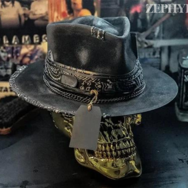 Håndlavet Skull Hat / Kraniehue – Unikt Design med Karakter Hat Tech Butik