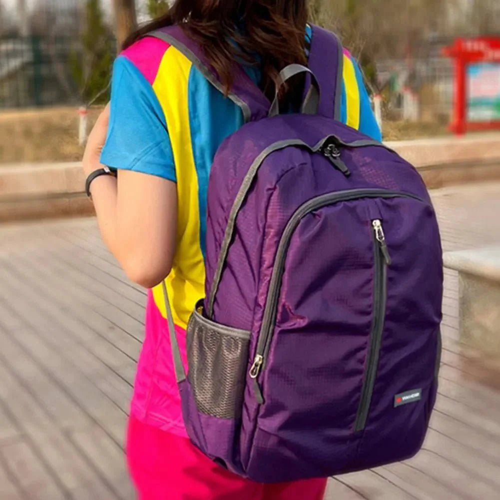 Ultralet Sammenfoldelig 30L Rygsæk til Udendørs Rejser Tech Butik