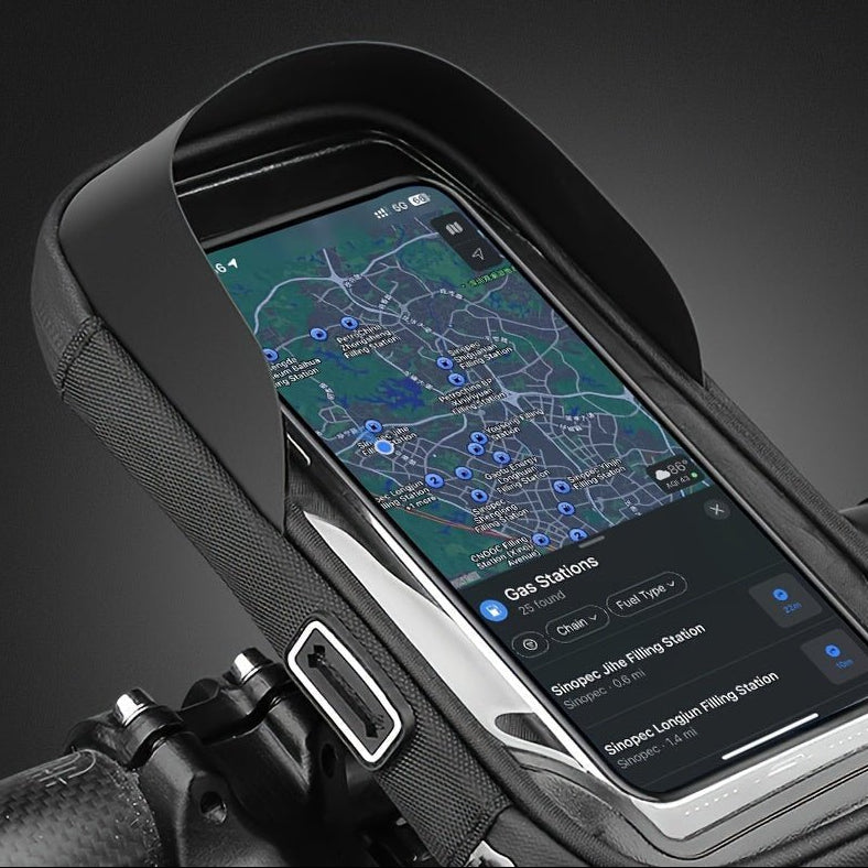 Vandtæt Drejelig Telefonholder til Cykler og Motorcykler Telefonholder Tech Butik