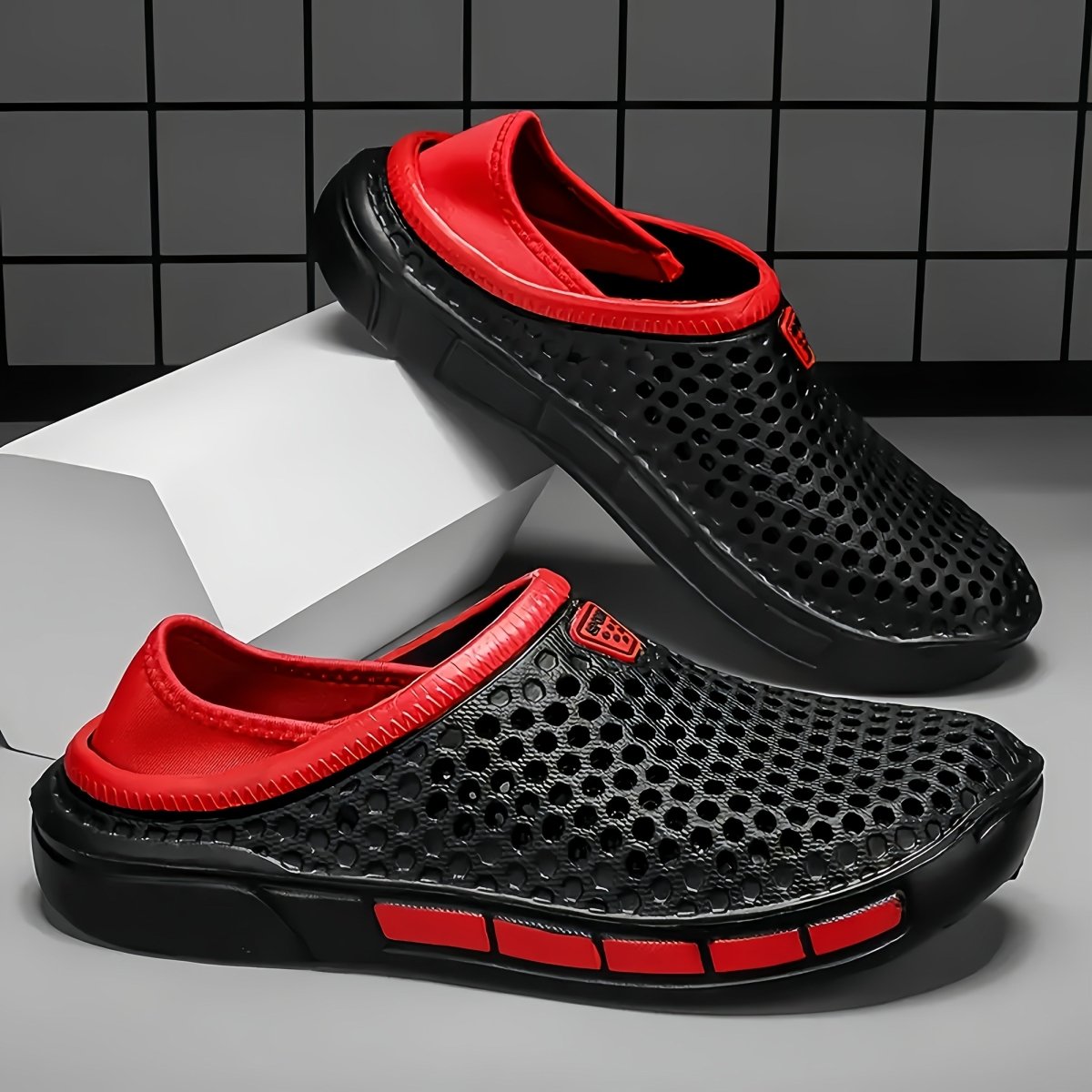 Komfortable Slip-On Udendørs Sko til Aktive Eventyr Slip-On Sandaler Tech Butik