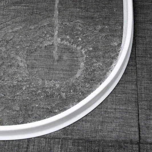 Vandblokerende Strimmel til Brusebad – Fleksibel, Tæt og Nem Installation Shower Parts Tech Butik 150cm / 59 tommer Hvid