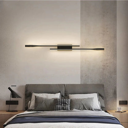 Modern LED-væglampe til stilren indretning Væglamper Tech Butik