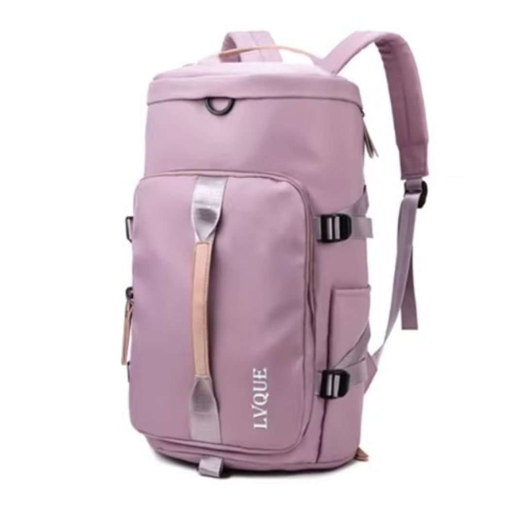 Vandtæt Rygsæk til Rejse & Sport – Slidstærk, Rummelig og Komfortabel Travel Organizer Bags Tech Butik Kirsebærblomstrosa