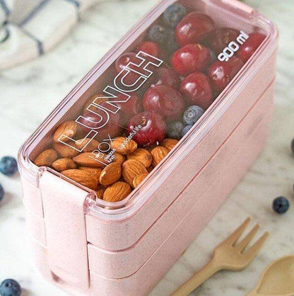 3-lags Madkasse – Praktisk, Lækagesikker og Ideel til Hverdagen DIY Tech Butik