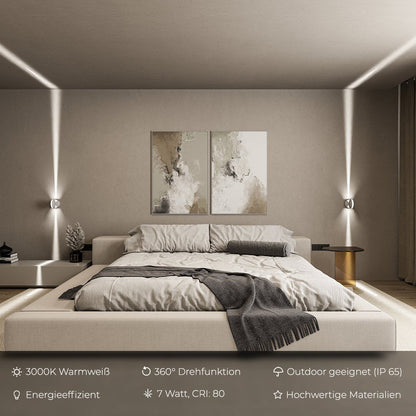 Drejbar Væglampe – Stilren Belysning med Fleksibel Lysretning Ceiling lights Tech Butik