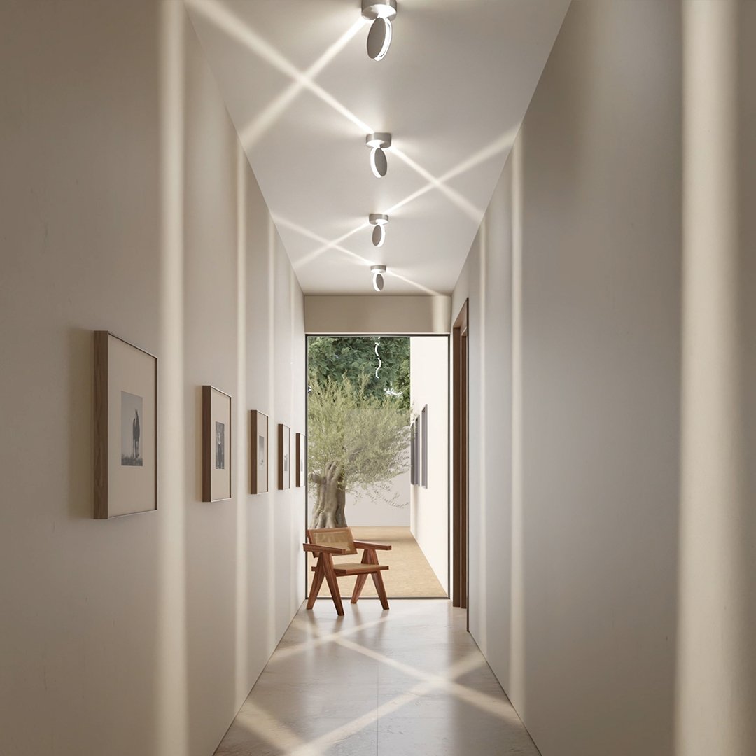 Drejbar Væglampe – Stilren Belysning med Fleksibel Lysretning Ceiling lights Tech Butik