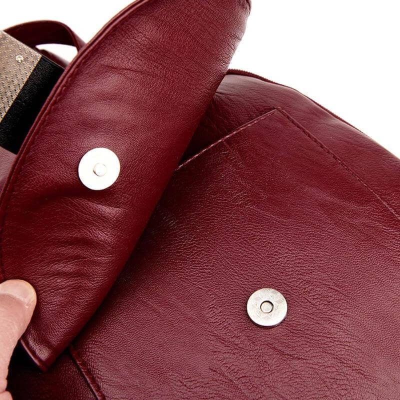 Elegant Rygsæk i Kunstlæder til Kvinder – Stilfuld & Funktionel Bags Tech Butik