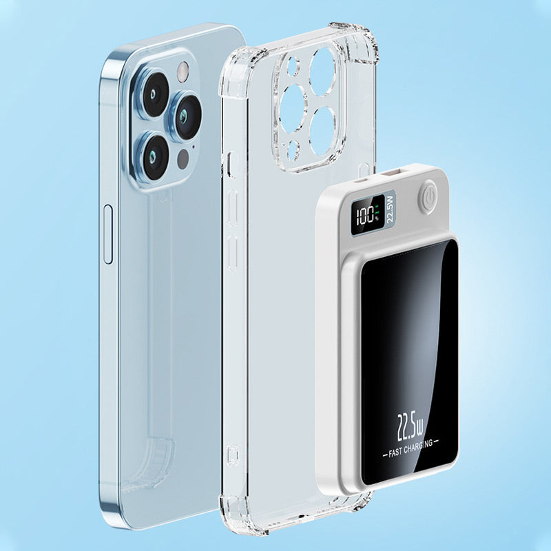 Ultra-slank powerbank 20000mAh – Hurtigopladning til strøm på farten Electronics & Accessories Tech Butik