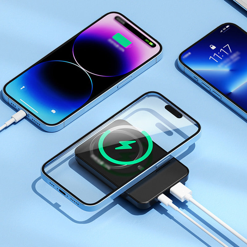 Ultra-slank powerbank 20000mAh – Hurtigopladning til strøm på farten Electronics & Accessories Tech Butik