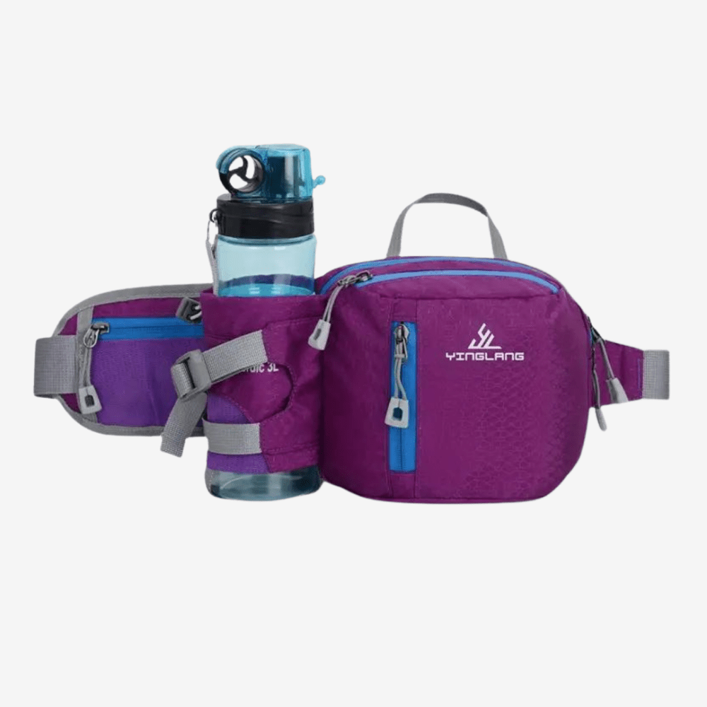 Let Vandrerygstrop med Aftagelig Drikkeflaskeholder – Komfortabel og Praktisk på Turen Sacs et sacs à dos Tech Butik Lilla