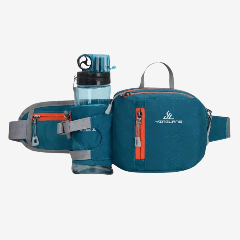 Let Vandrerygstrop med Aftagelig Drikkeflaskeholder – Komfortabel og Praktisk på Turen Sacs et sacs à dos Tech Butik Mørkeblå